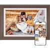 Dragon Touch Cornice digitale WiFi 10 pollici IPS Touch Screen Digital Photo Frame Display, 32 GB di archiviazione, rotazione automatica, condivisione di foto tramite app, e-mail, cloud, classico 10