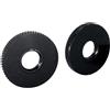 kwoifioy 2PCS 3/8 Filettatura Femmina Manopola Fissaggio Microfono Treppiede Della Macchina Fotografica Viti Hot Shoe Manopola Bloccaggio Dado 3/8 pollici Ruota Pollice dado bloccaggio