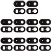 Hiregolish 10 PCS Telefono Cellulare Posteriore di Sostituzione Dell'obiettivo Della Macchina Fotografica per Google Pixel 9 Pro Fold 10pcs Back Camera Lens