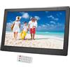 Bewinner Cornice per Foto Digitale Intelligente da 15,6 Pollici, Schermo Tattile LCD IPS 1920X1080P, Riproduzione Automatica della Cornice per Foto Digitale per Ritratto Supporto per