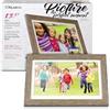 Aluratek 13,3 WiFi Distressed Wood Digital Photo Frame with 16GB Built-in Memory (ASHDPF13F)