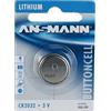 Ansmann 'Ansmann - Set di 6 Batterie a bottone in litio CR2032, 3 volt, 1 batteria sotto