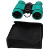 KONTONTY Cannocchiale Tascabile 4x30 per Ragazzi, Verde, Plastico, Vetro | Visione Chiara, Ingrandimento Potente, Sicuro, Portatile, per Navigazione, Escursioni, Bambini