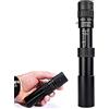 WANWEN Lente Monoculare, 4K 10-300X40Mm Super Teleobiettivo Zoom Monoculare Telescopio Con Visione Notturna, Telescopio HD Ad Alta Potenza Per Il Birdwatching Campeggio, Impermeabile Antipolvere Antiurto