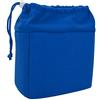 CHICIRIS Borsa Imbottita per Inserto per Fotocamera Strato Interno in Nylon Impermeabile Morbido Velluto Borsa per Fotocamera DSLR Leggera e Resistente per i Viaggiatori Blu Scuro 20x18x10 Cm (blu