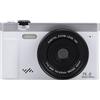 Generic Fotocamera Digitale WiFi 4K da 75 MP con Zoom 18X e Schermo Ribaltabile per Videografi Professionisti e Appassionati di Viaggi (WHITE)