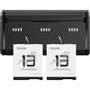 Aumotop Set Caricabatterie 13 Efficiente Box a 3 Slot per Appassionati di attività All'aperto e Viaggiatori