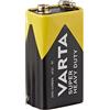 VARTA 50 X Varta 42338 Superlife 6F22/9 V Block (2022), batteria al cloruro di zinco, 9 V