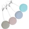 LOLIPPYY 4 pezzi Panni Pulizia Macaron per Schermi Cellulari Occhiali Lenti Fotocamere Multifunzione Rimuove Segni e Macchie su Monitor Tv e Computer Microfibra Portatile Colorata