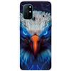 MUTOUREN Cover per Oneplus 8T Custodia in Silicone TPU Trasparenti Ultra Sottile Antigraffio Antiurto Protettivo Case con Pellicola Proteggi Schermo, Aquila