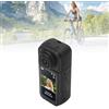 Annadue Fotocamera Indossabile, Action Cam da 12 MP Indossata Sul Corpo con Video 2,7K, Supporto Magnetico, Angolo di 170 Gradi, Batteria da 350 MAh, per la Registrazione (BLACK)