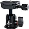 Vanguard TBH-40 Testa a Sfera con Piastra di Attacco Rapido, Portata 6 kg, Nero