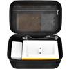 ALKOO Custodia rigida per stampante fotografica istantanea KODAK Dock Plus 4PASS, scatola organizer da viaggio modellata personalizzata, borsa da trasporto di grande capacità per carta fotografica 4x6