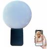 Generico Luce A LED USB Ricaricabile Luce A Clip Per Foto Piccola Luce Ad Anello Per Selfie Luce Ad Anello USB Portatile Luce A Clip Ricaricabile Luce Di Riempimento Per Fotocamere Luce Ad Anello Per Lo S