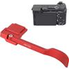 Jectse Impugnatura per il Pollice, Fotocamera A6700, Design Ergonomico in Lega di Alluminio, Offre una Presa per la Fotocamera con Comodo Montaggio e Smontaggio, per Proteggere