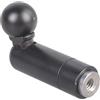 Obotsnoi Adattatore giunto a testa sferica da 17 mm Design a 90 gradi con/senza base girevole per accessori fotografici e supporti per telefono