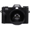 Tonysa Videocamera 4K da 56 MP per Fotografia, Touchscreen IPS da 3 Pollici, Zoom Digitale 16X, Supporto Trasmissione Wireless WiFi, Colori Realistici e Dettagli Ricchi, Webcam per Chat