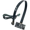 BAPPRJJ Modulo fotocamera 4K 12MP HD IMX258 USB 2.0 Messa a fuoco automatica/Messa a fuoco fissa 75° Conforme UVC, Plug and Play for applicazioni industriali(AF Camera Set)