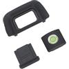 Tomantery Protezione per gli Occhi del Mirino Dell'oculare della Fotocamera per D5200 D5100 D3100 D3000 con Copertura per Slitta a Livello per gli Appassionati di Fotografia