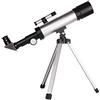 UOHUFIDABFD Portable Travel Telescope Telescopes for Astronomy Kids Adults Beginners Gifts 50Mm High Power Aperture Refraction Telescope with Tripod Portable Monocular Scope Floor Standing F