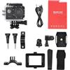 QANYEGN Fotocamera d'azione, fotocamera sportiva da schermo LCD 1080p, azione di azione HD da 2,0 pollici con batteria per gite escursionistiche o raccolta familiare (Nero)