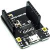 BAPPRJJ Modulo Wi-Fi ESP32-CAM Scheda di sviluppo ESP32 seriale a Wi-Fi ESP32 CAM 5V con modulo telecamera OV2640 Nodemcu(Downloade)