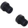 Othmro Obiettivo per telecamera CCTV da 12 mm, 3 MP F2.0 pixel, obiettivo di sicurezza WiFi, grandangolo da 1/2,5 pollici per fotocamera M12 filettato Dia per telecamera IP CCTV panoramica CCTV