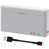XAGMODSHN Custodia di ricarica portatile con 3 batterie per action camera Action 4/3, accessorio di ricarica USB, ricarica rapida