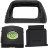 Fuchooky Camera Eyepiece Eyecup EP‑10 Viewfinder Eye Cup Cold Shoe Cover Set for A6000 A6100 A6300 A5000 Camera