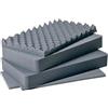 PELI 1511 Set Schiuma Di Ricambio, Accessorio Per Valigia Protector Originale, Compatibile 1510, Colore: Nero