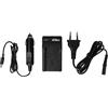 vhbw caricabatterie compatibile con Canon MV6iMC, MV800, MV830, MV830i, MV850i, MV890, MV900, MV930, MV950 camera - Stazione di ricarica