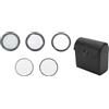 Cuifati Filtro Lente di Protezione Magnetica Black Diffusion 1/4 e 1/8, Kit Anello Adattatore Compatibile con GRVI, GR3, GR2 e LX10, G7X3, G7X2, ZV, RX100