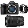 Nikon Kit fotografico personalizzato creato utilizzando NIKON Z7 II + Objectif Z 24-120mm f/4 S + Adaptateur FTZ II