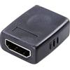SPEAKA Professional SP-7870360 - Adattatore HDMI 1 HDMI femmina su 1 HDMI femmina, colore: Nero