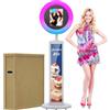 ZLPOWER Cabina fotografica portatile con software per iPad 10.2 pollici Photobooth Stand Shell Selfie Machine con controllo APP Schermo LCD e RGB LED Ring Light per feste Noleggio di affari Matrimonio