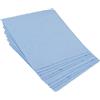 Mikikit 80 Pezzi in Microfibra Blu per Pulizia Lenti Fotocamera e Schermi, per Occhiali e Superfici Delicate