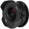 1994 Len grandangolare, 8mm F3.8 Obiettivi per fotocamera Fish Eye Lenti Mirrorless per fotocamera Olympus/Panasonic M4/3, per ritratto, paesaggio, cortometraggio video, riprese macro