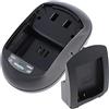 AccuCell Veloce caricatore adatto per Panasonic DMW-BLC12, - GH2