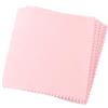 LALAFINA Panni Dimensioni Portatili per Pulizia Occhiali e Gioielli in Microfibra 80 Panna Rosa Tessuto Ultra Fine per Lente e Schermo per Uso Quotidiano