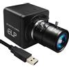 MMlove Telecamera USB FHD 1080P, webcam zoom ottico 4X con obiettivo messa a fuoco manuale da 2,8-12 mm, fotocamera H.264 30 fps in condizioni di scarsa illuminazione, Plug and Play per Windows/Mac