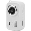 YUEHISY Fotocamera per Pollice con Schermo a Colori e Registrazione 1080P, Mini Fotocamera Portatile per Animali da Escursionismo in Bicicletta, Durata della Batteria di 120 Minuti (WHITE)