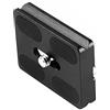Hemobllo Piastra di Sgancio Rapido Pu50 per Fotocamera in Lega di Alluminio e Magnesio Piedini in Gomma, Protezione Antiscivolo per Professionisti e Appassionati