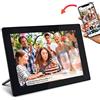 Daoyuan Cornice Digitale WiFi,Cornici Digitali Da 10,1 Pollici 1920X1200 FHD IPS Touch Screen Smart Cloud Photo Frame Con 16 GB Di Spazio Di Archiviazione,Rotazione Automatica