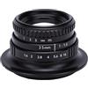 GOWENIC Obiettivo Prime con Messa a Fuoco Manuale, Obiettivo 35mm F1.6 APS C per Z30 Z50 ZFC Z50II, con Rivestimento e Struttura Ottica a 4 Gruppi e 5 Elementi
