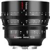 7artisans Obiettivo T2.9 da 14 mm, ampia apertura, corsa di messa a fuoco a 270°, full-frame a 114°, ultra grandangolare a 114°, compatibile con Sony serie A7, A7R, A75, A7SII, A9, A7C, A1