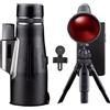 SchAan binocolo professionale visore notturno Telescopio monoculare professionale ad alta definizione ad alta potenza 12X56 con regolazione diottrica(Color:2)
