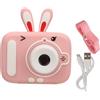 Akozon Fotocamera per Bambini, Videocamera Digitale per Bambini 400mAh 20MP 1080P HD con Doppio Obiettivo 2 Pollici Schermo Protettivo per Occhi Micro USB, Regali di Compleanno di (BLUE