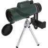 SHINEOFI Telescopio Monoculare Portatile Per Smartphone Birdwatching e Escursionismo Compatto e Per Campeggio e Viaggi All