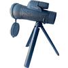 WANWEN Telescopio Ad Alta Potenza, Telescopio Monoculare 12X50, Lente Fmc Prisma Bak4 Monoculare Compatto con Visione Notturna Monoculare Impermeabile con Treppiede per Uccelli Little Surprise