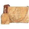 Alviero Martini 1A Classe Alviero Martini Borsa A Tracolla Doppia Geo Classic CE0486000 Beige